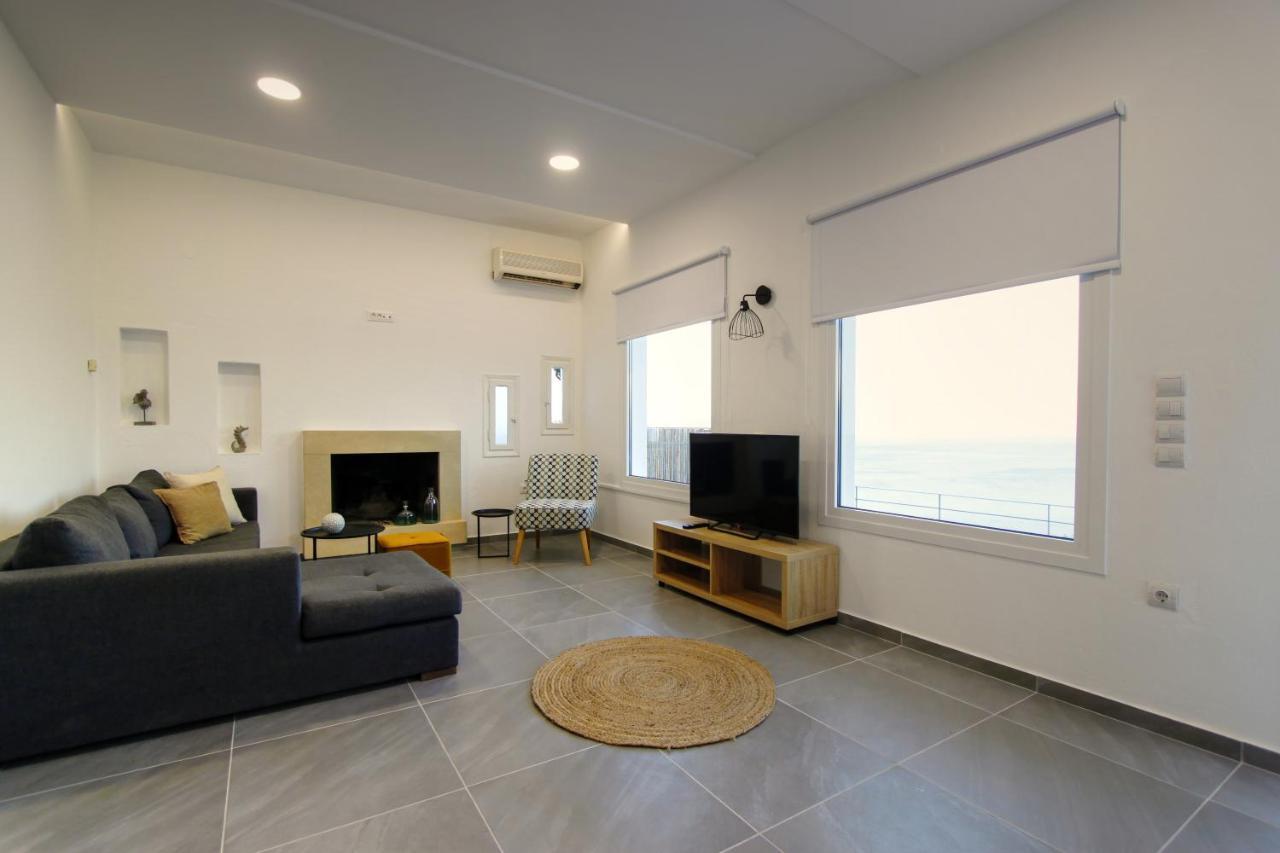 Villa Veranda Agios Nikolaos Bagian luar foto