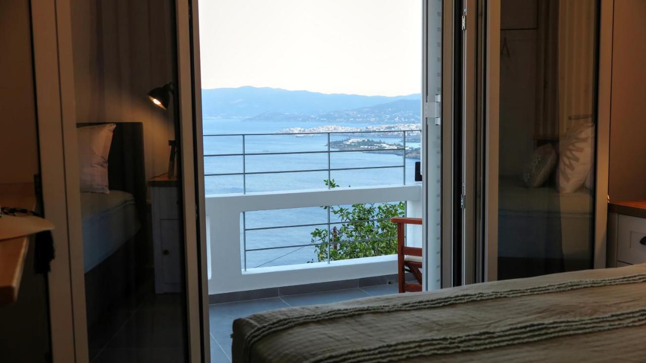 Villa Veranda Agios Nikolaos Bagian luar foto