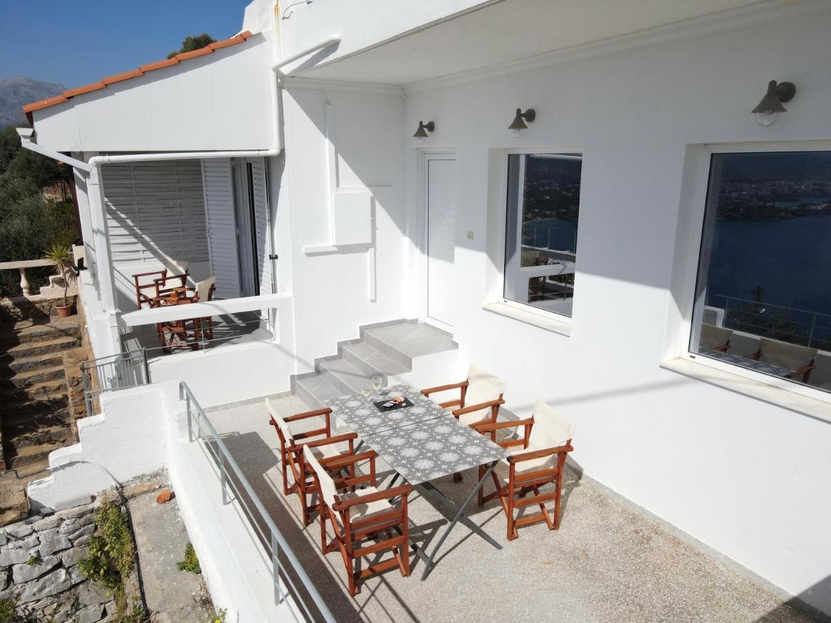 Villa Veranda Agios Nikolaos Bagian luar foto