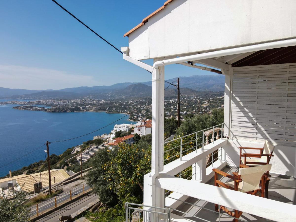 Villa Veranda Agios Nikolaos Bagian luar foto