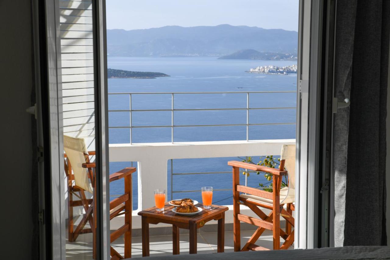 Villa Veranda Agios Nikolaos Bagian luar foto